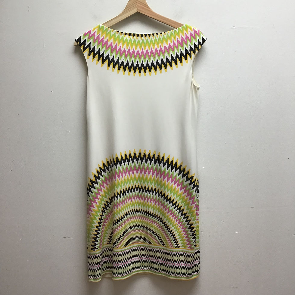 Thumbnail: Maggie London multicolored patterned dress