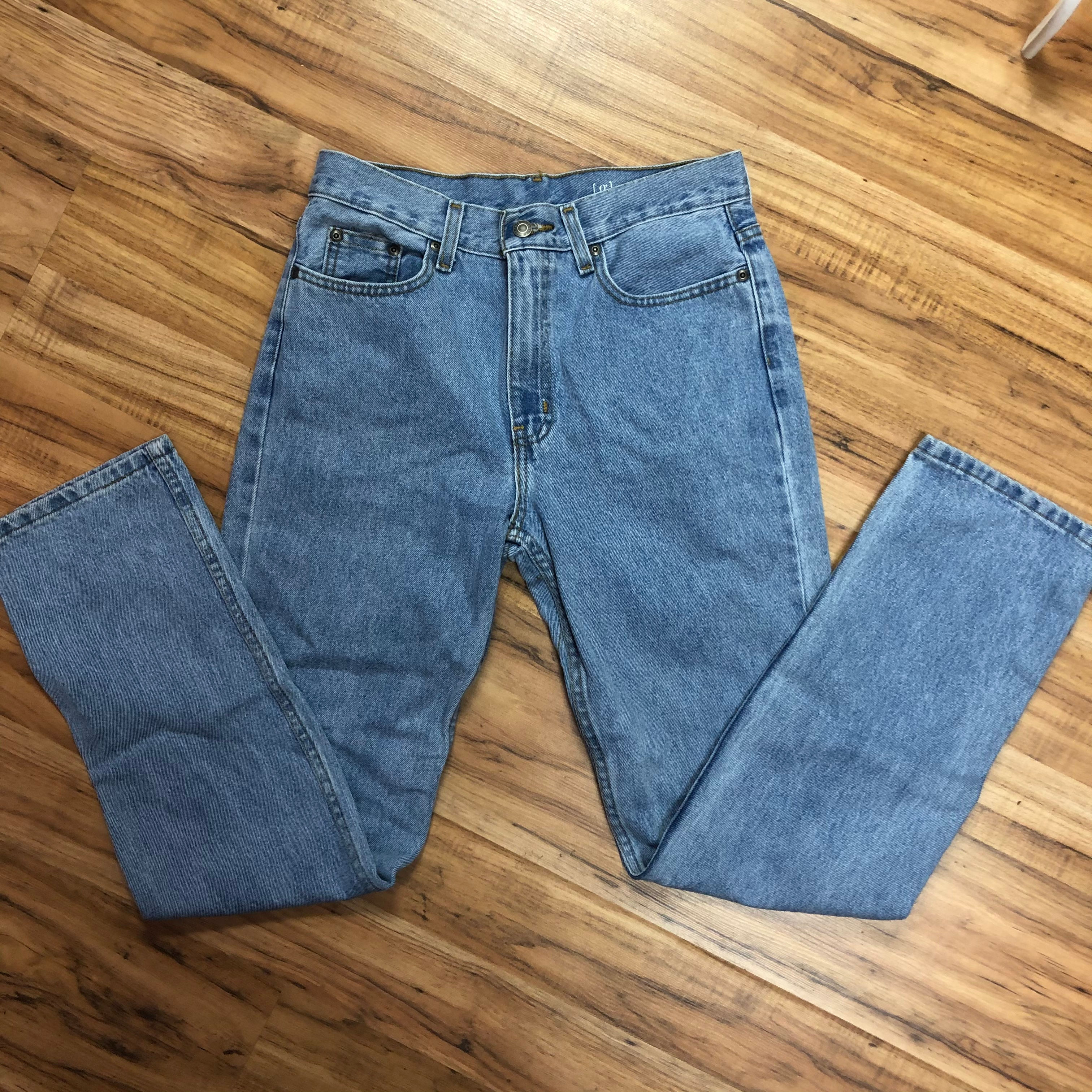 George light wash jeans