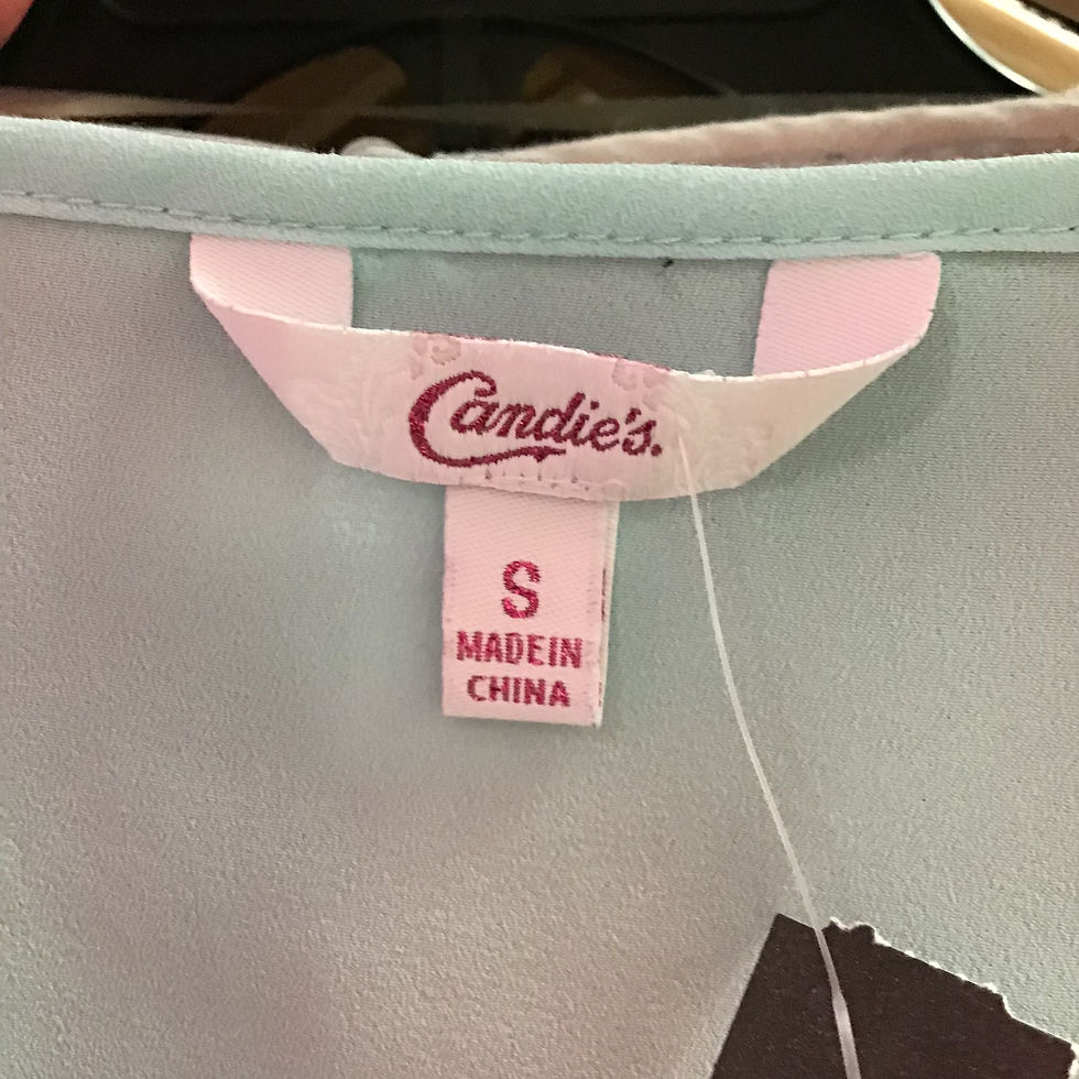 Thumbnail: Teal Candies Sleeveless Top Sz S