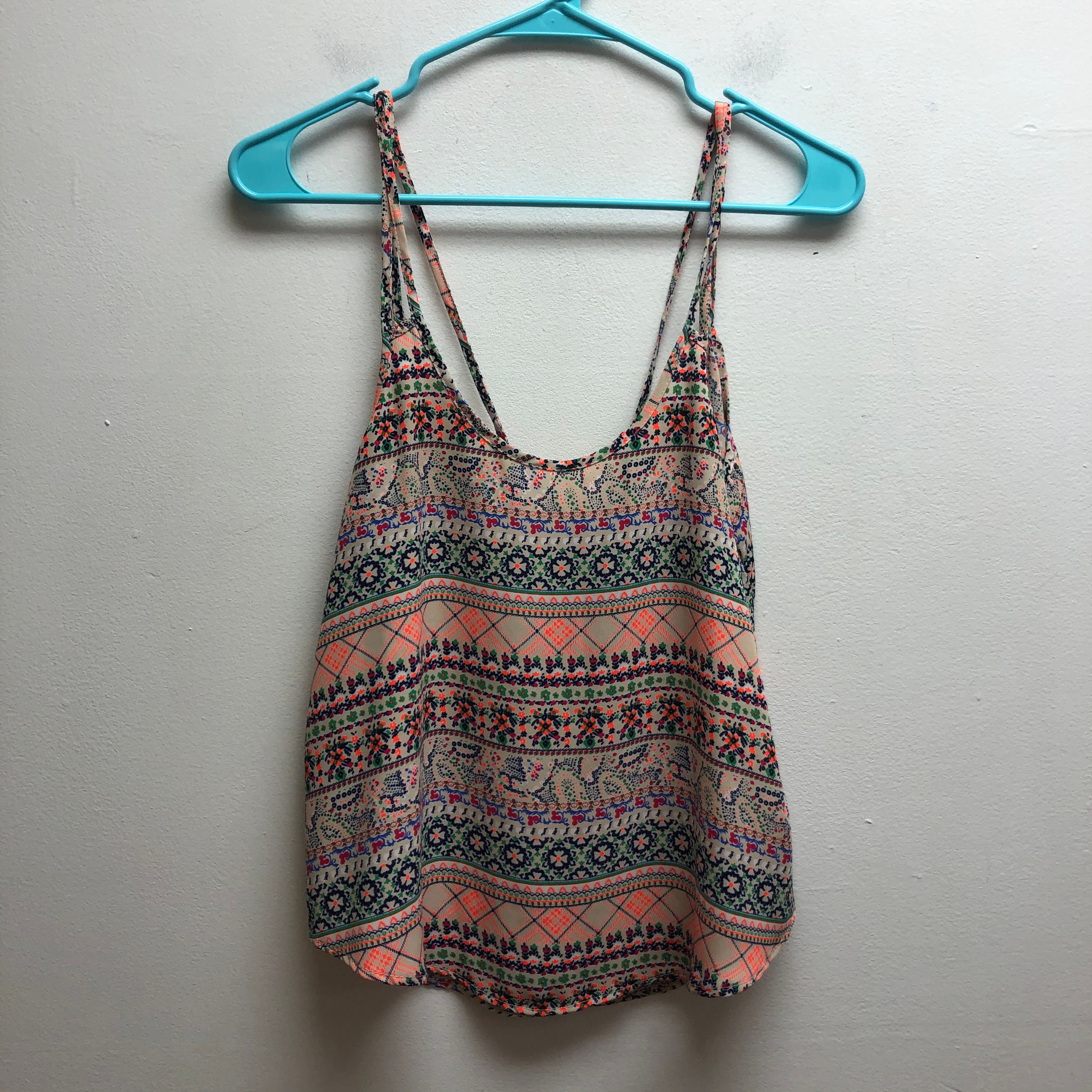 Lush patterned tank