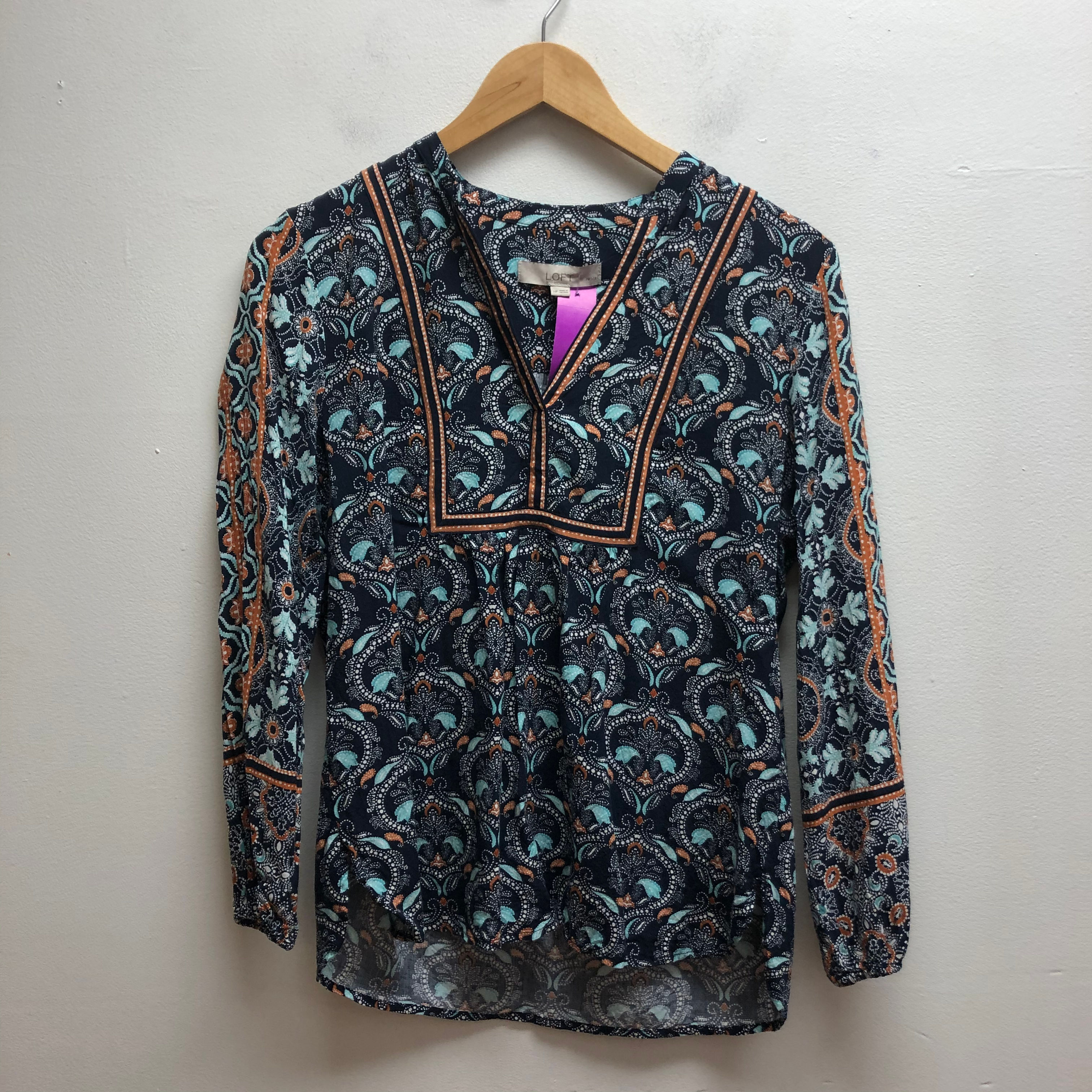 Loft patterned top