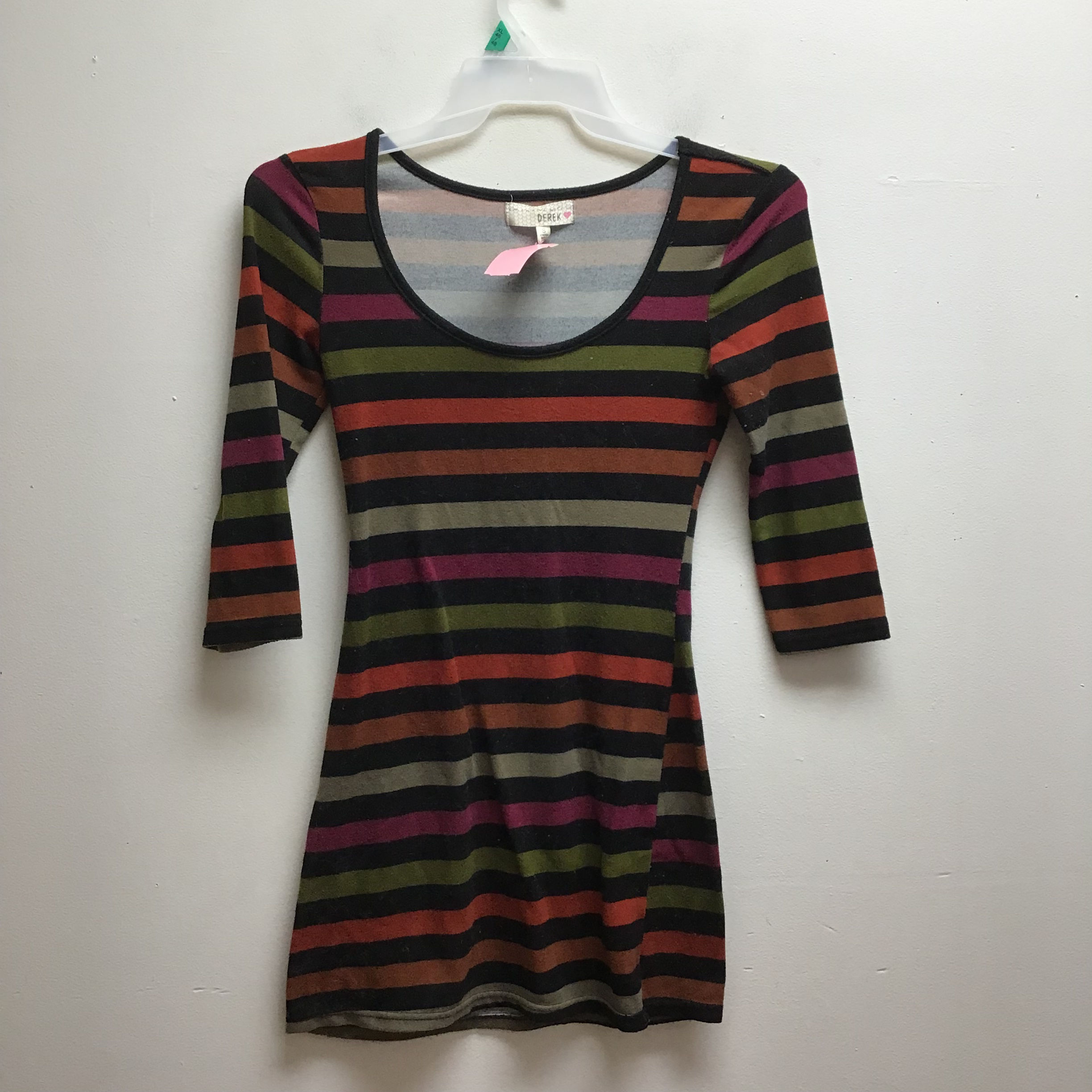 Derek heart striped dress