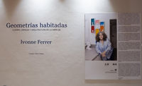 Artcrónica post on the opening of Ivonne Ferrer's exhibition Geometrías habitadas, Mérida, 2026
