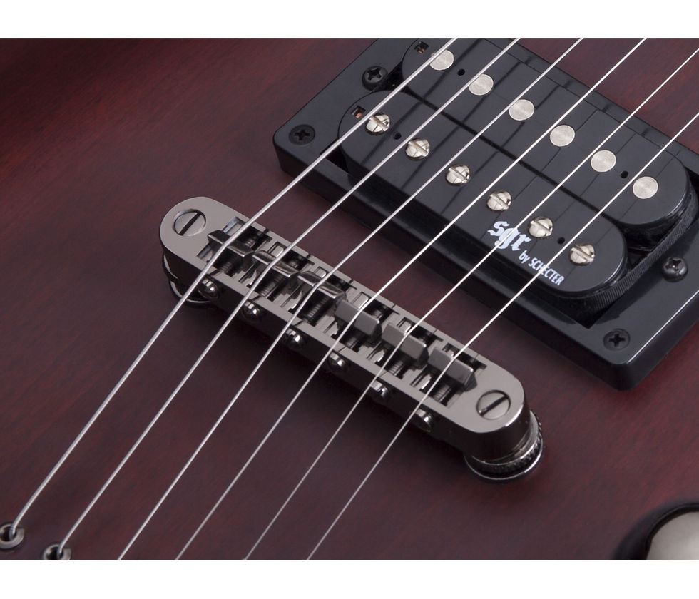 Thumbnail: Schecter 3846 C-1 SGR 6 String - Walnut Satin
