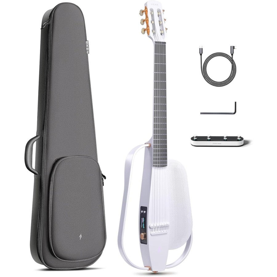 Enya NEXG2N NEXG 2 Nylon Electric Guitar - White