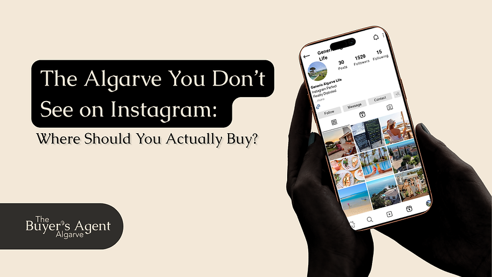 Instagram Algarve mobile phone