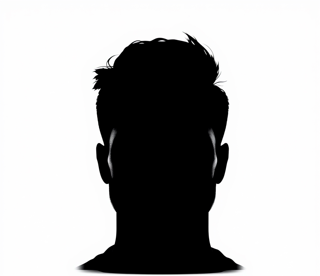 create a all black silhouette of a man front facing like a passport foto.jpg