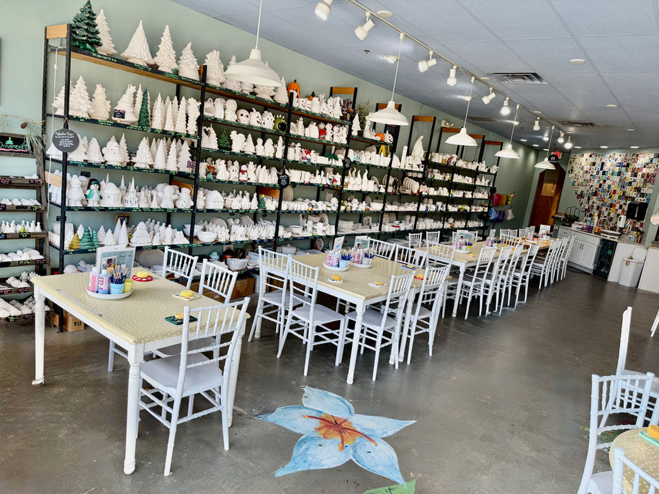 Paint your Pot Cary studio inside.