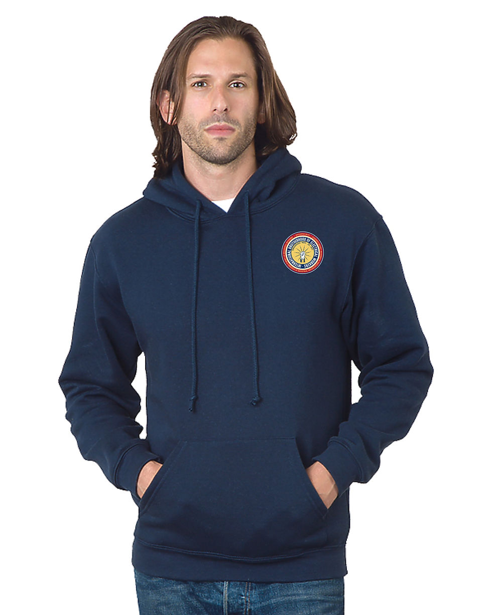Thumbnail: IBEW American Made Hooded Sweatshirt