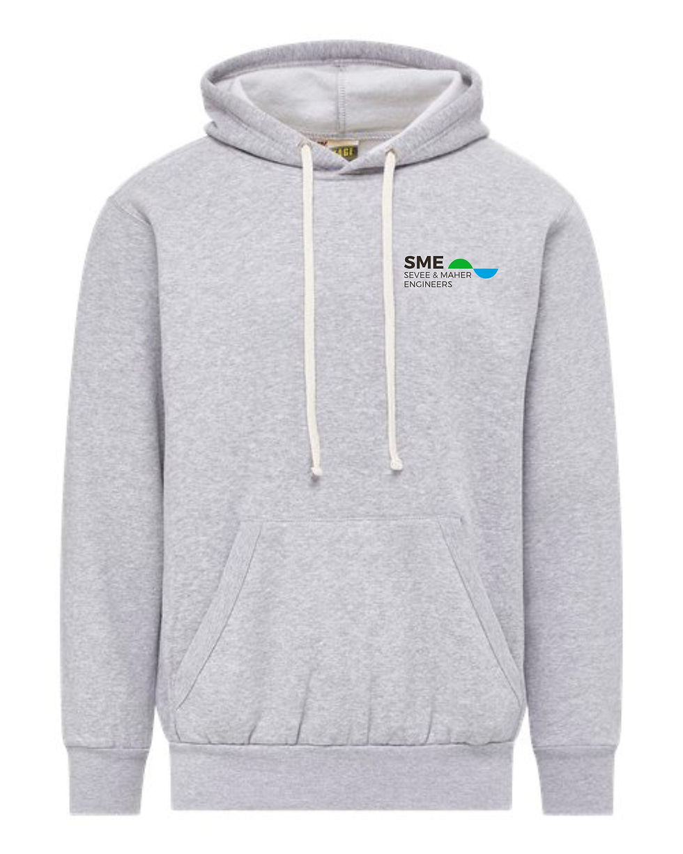 Thumbnail: SME Vintage Fleece Hooded Sweatshirt