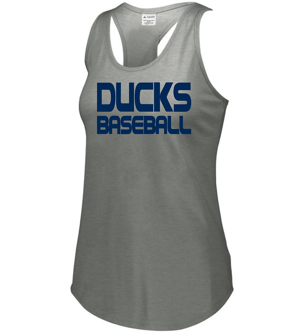 Thumbnail: Presumpscot Ducks Ladies Triblend Tank