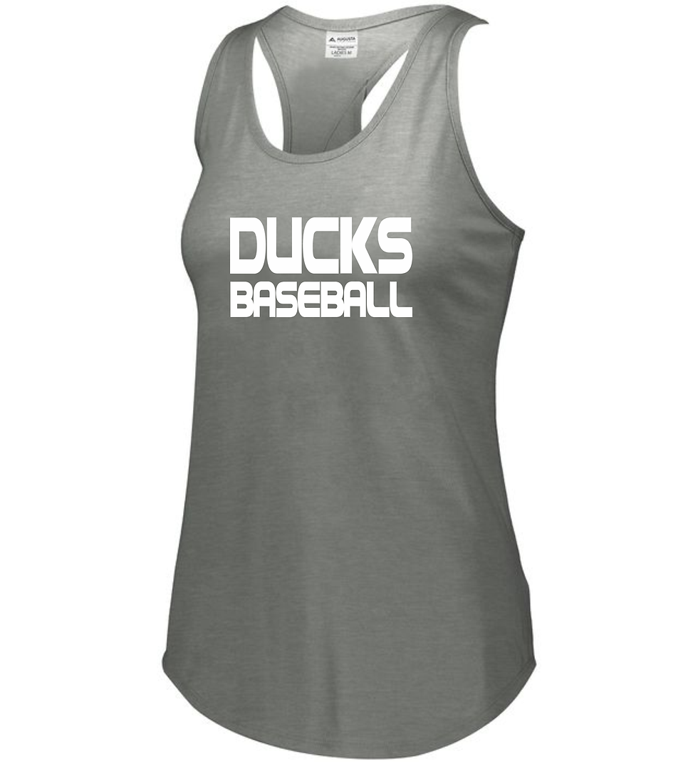 Thumbnail: Presumpscot Ducks Ladies Lux TriBlend Tank Top