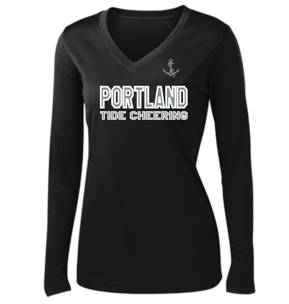 Thumbnail: PYFL Cheering Women's Performance Long Sleeve T