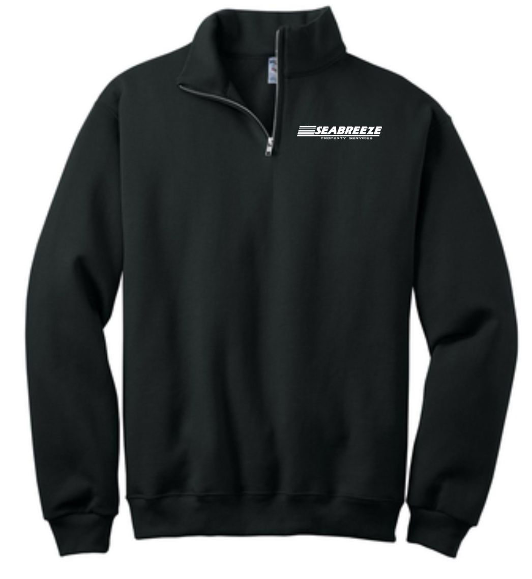 Seabreeze Cadet Collar Quarter Zip Sweatshirt