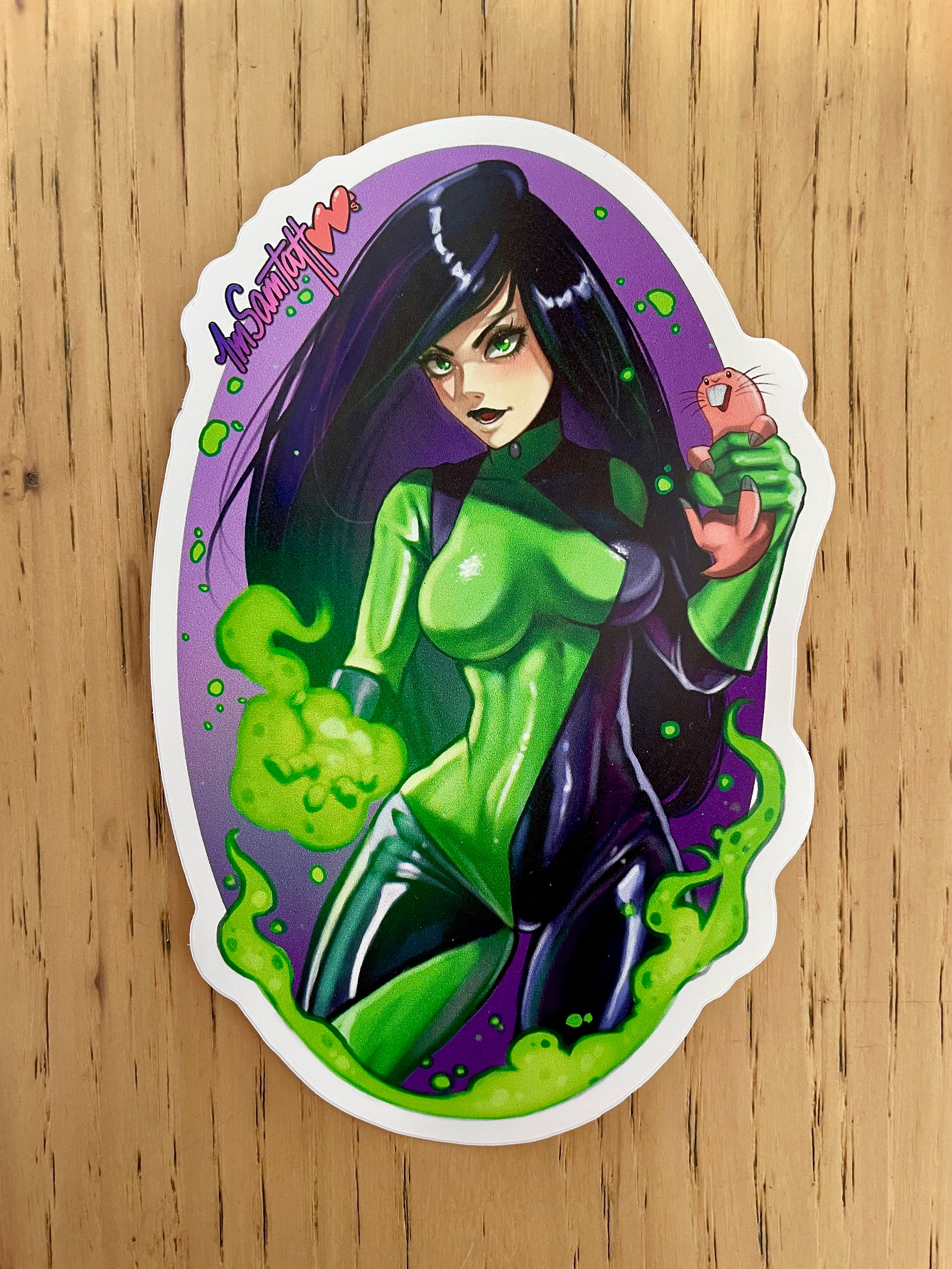Shego,  Kim Possible - Vinyl Sticker