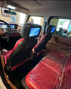 T.V Installation in golf cart