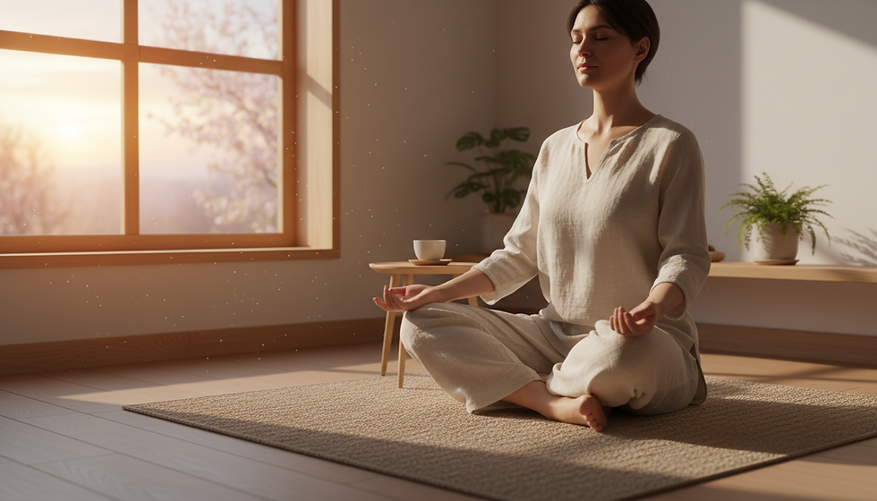 Healing often begins in a quiet space where the body can settle.