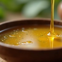 Ayurvedic herbal oil for winter self care