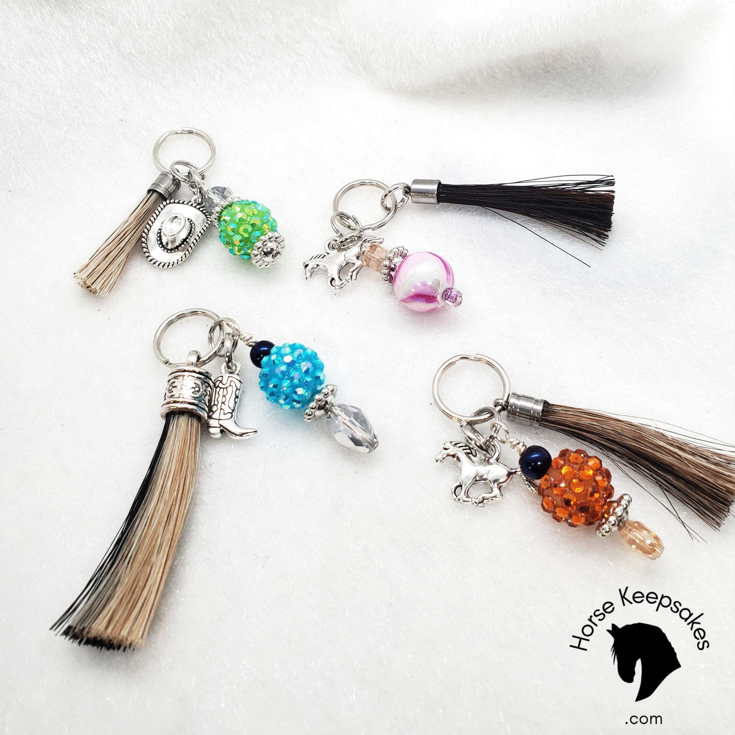 custom horsehair tassel horsehair tassel, horse hair keepsakes, horsehair keepsakes,