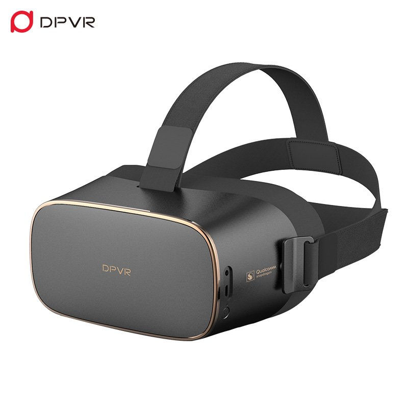 Thumbnail: DPVR-Virtual-Reality-Headset-P1-Pro-corner-black