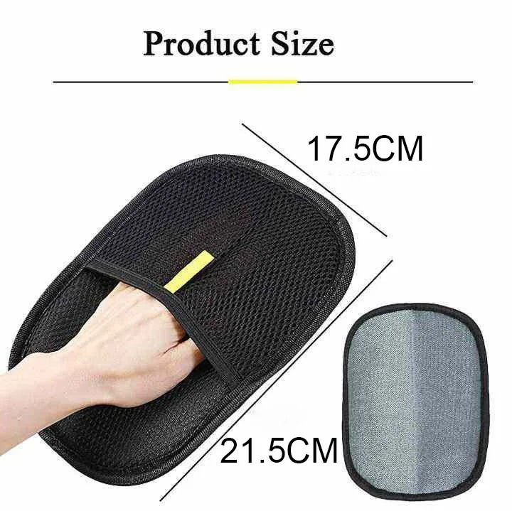 Thumbnail: Pet Hair Glove Comb Pet Dog Cat Grooming Cleaning Glove Deshedding Hair remover 