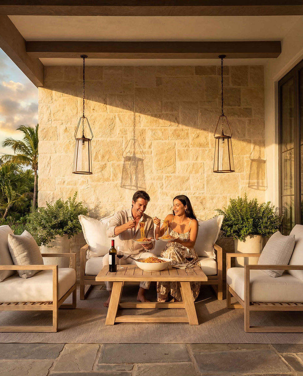 Estilo de vida en Residences Cap Cana disfrutando de espacios exteriores privados en un entorno exclusivo