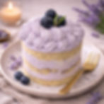 Lavender-Blueberry Cake