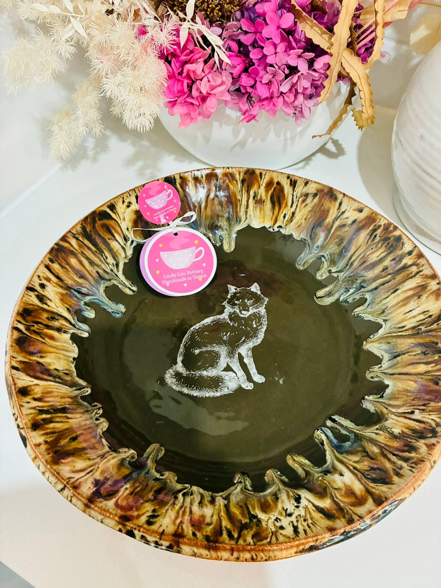 The Wolf Large Bowl