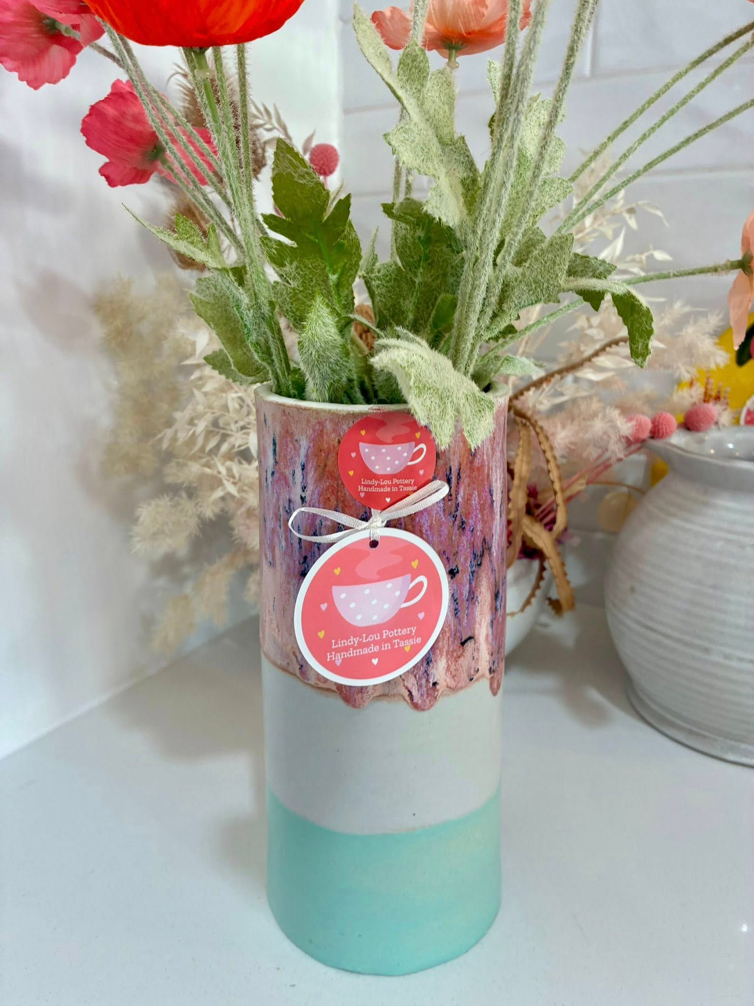 Poppy Fields Large Vase