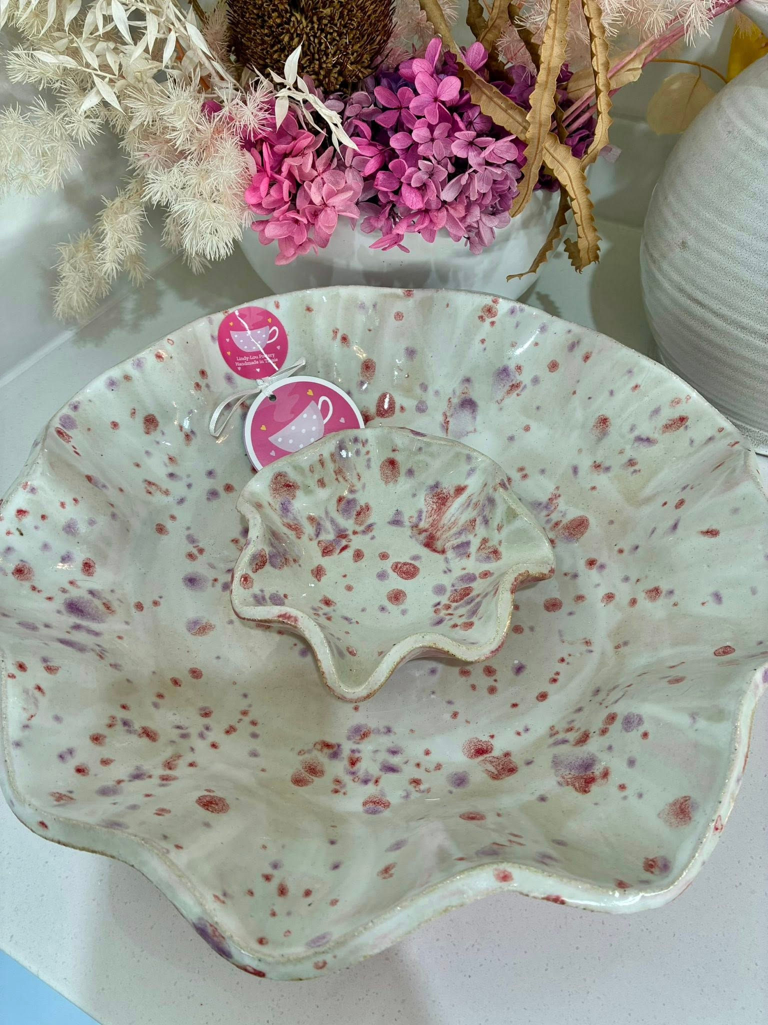 Berry Tart - Wavy Chip'N'Dip Bowl