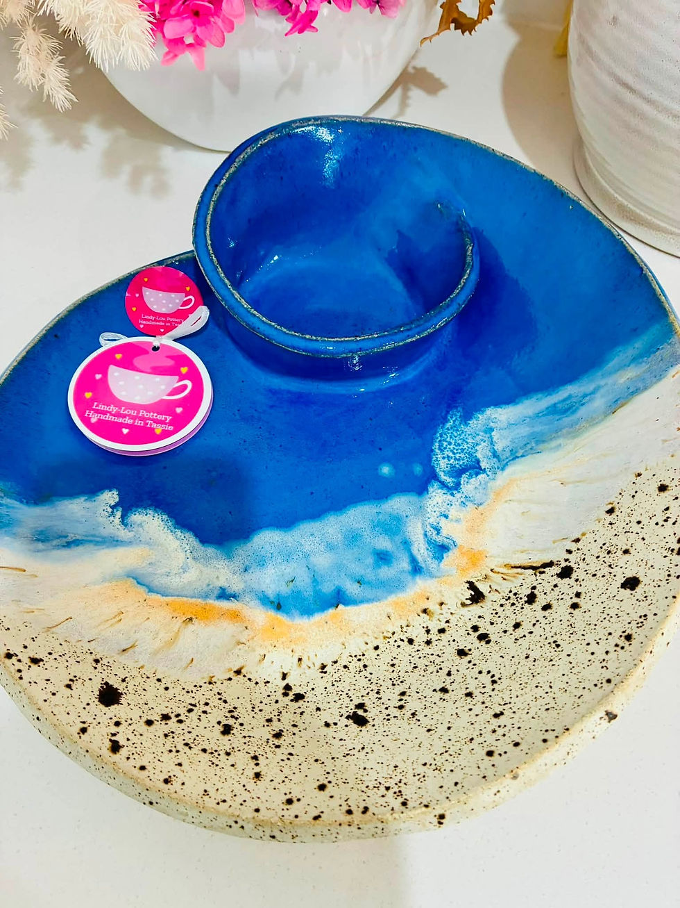 Thumbnail: Devonport Tasmania Swirl Bowl - Chip'N'Dip