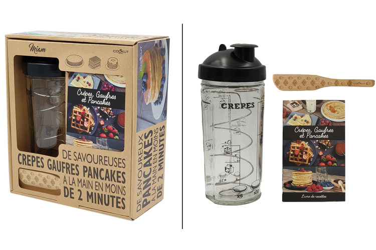 Coffret crepes, gauffres et pancakes