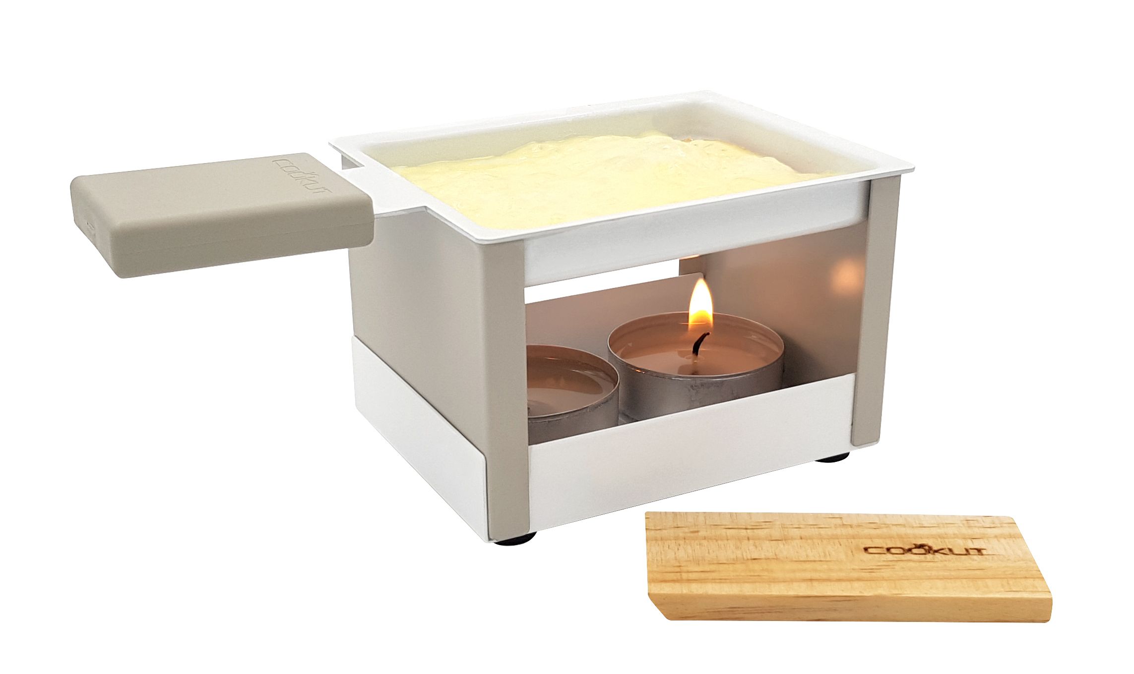 Yeti raclette à la bougie