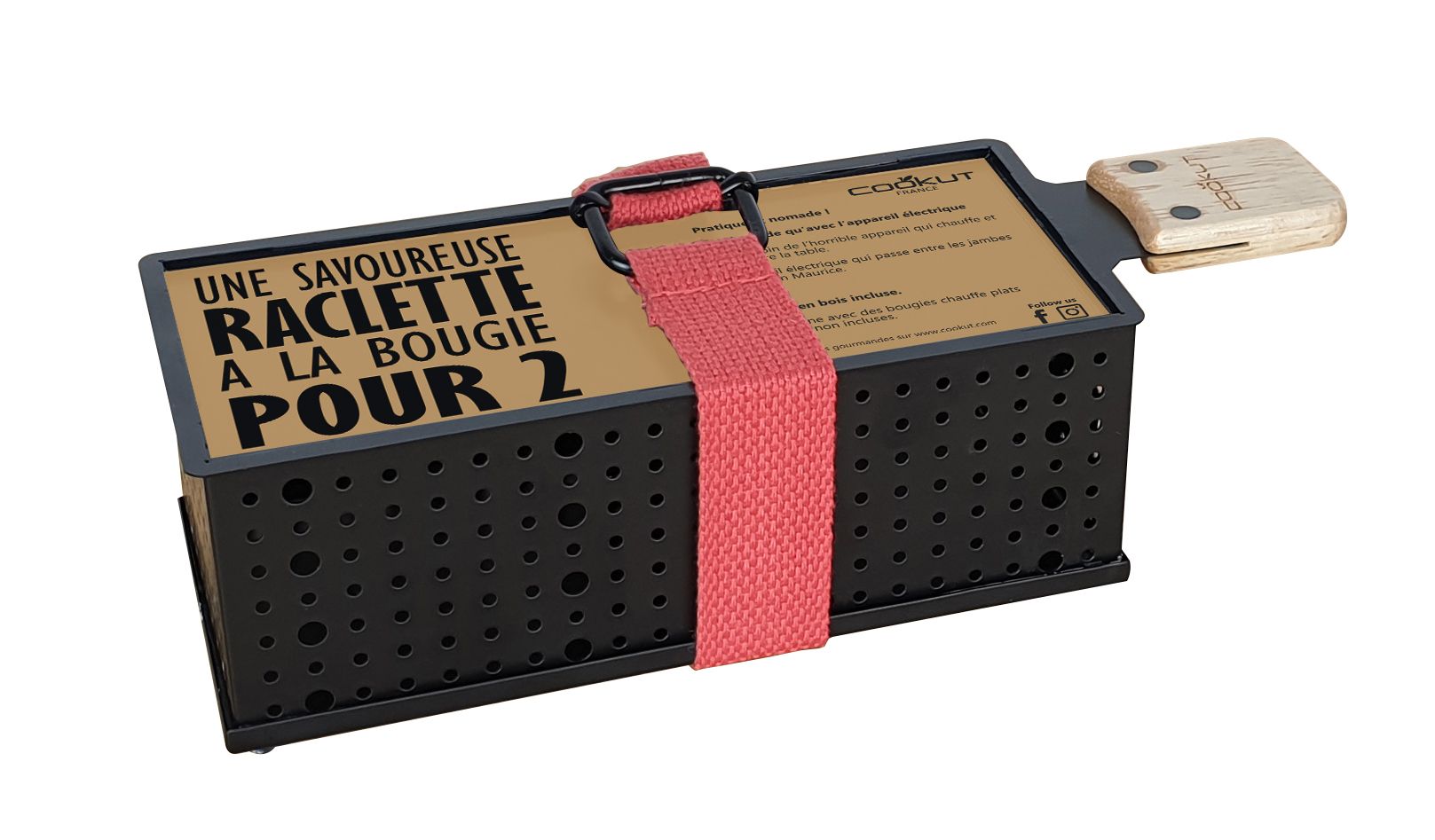 Raclette à la bougie Duo