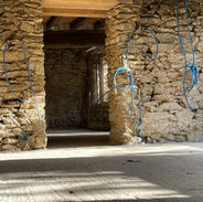 Dalle chaux - Bâti ancien - Dalle chaux gravier - Béton de chaux - Dalle perspirante 