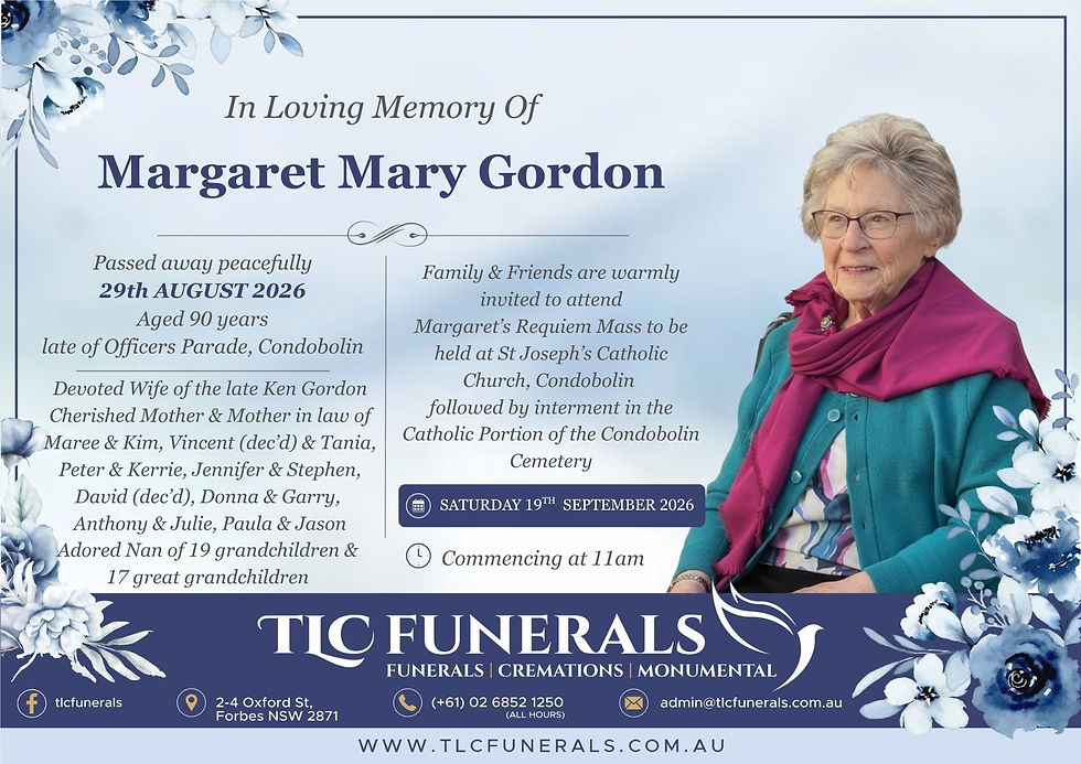 Mrs Margaret Gordon