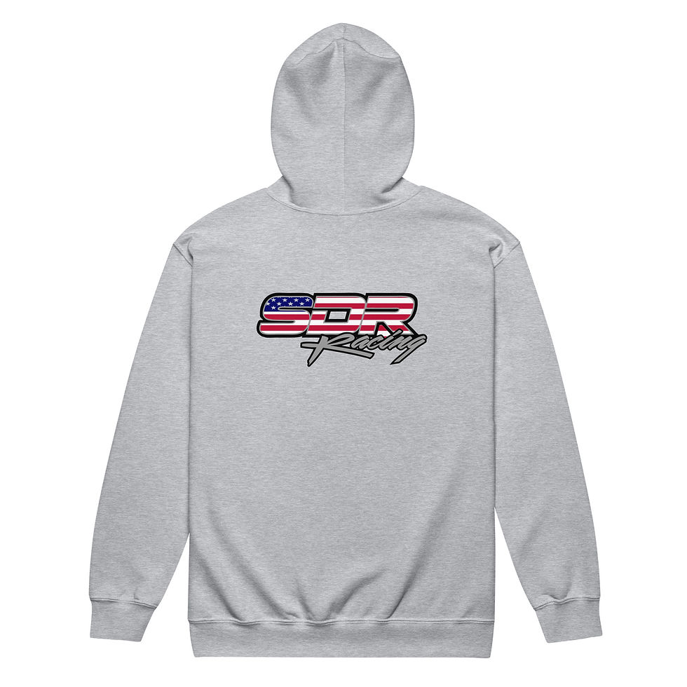 Thumbnail: SDR Flag Unisex Zip-Up Hoodie