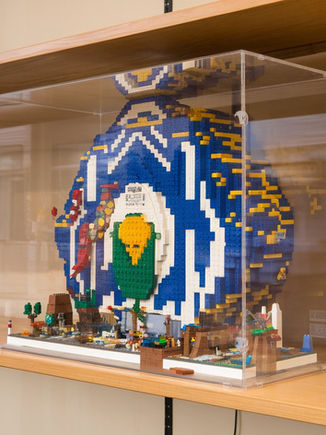 קופסת תצוגה מפרספקס ללגו