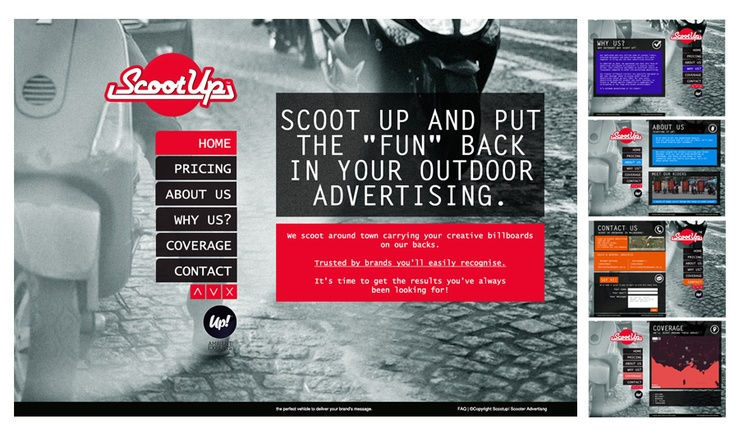 Scoot Up website