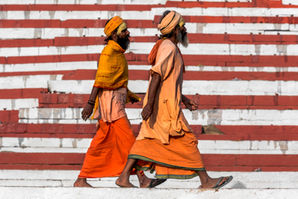 Los ascetas de la India