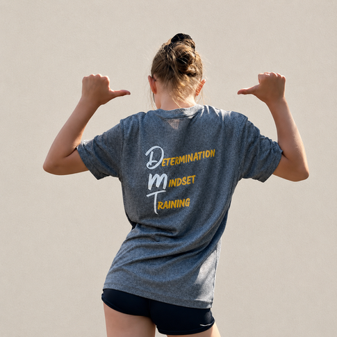 Gymnast in DMT Tshirt