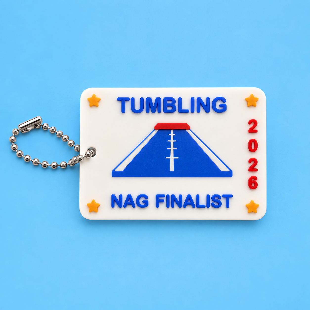 Tumbling National Age Group Finalist bag tag
