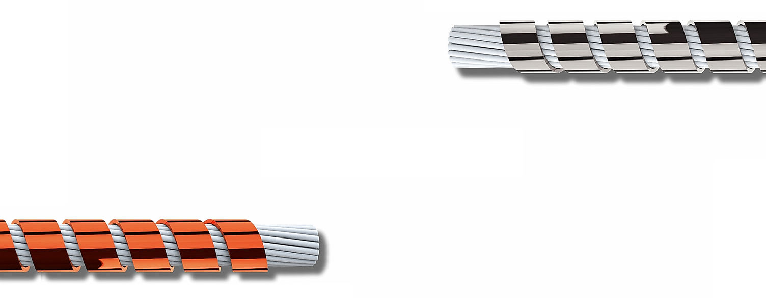 Single layered tinsel wire