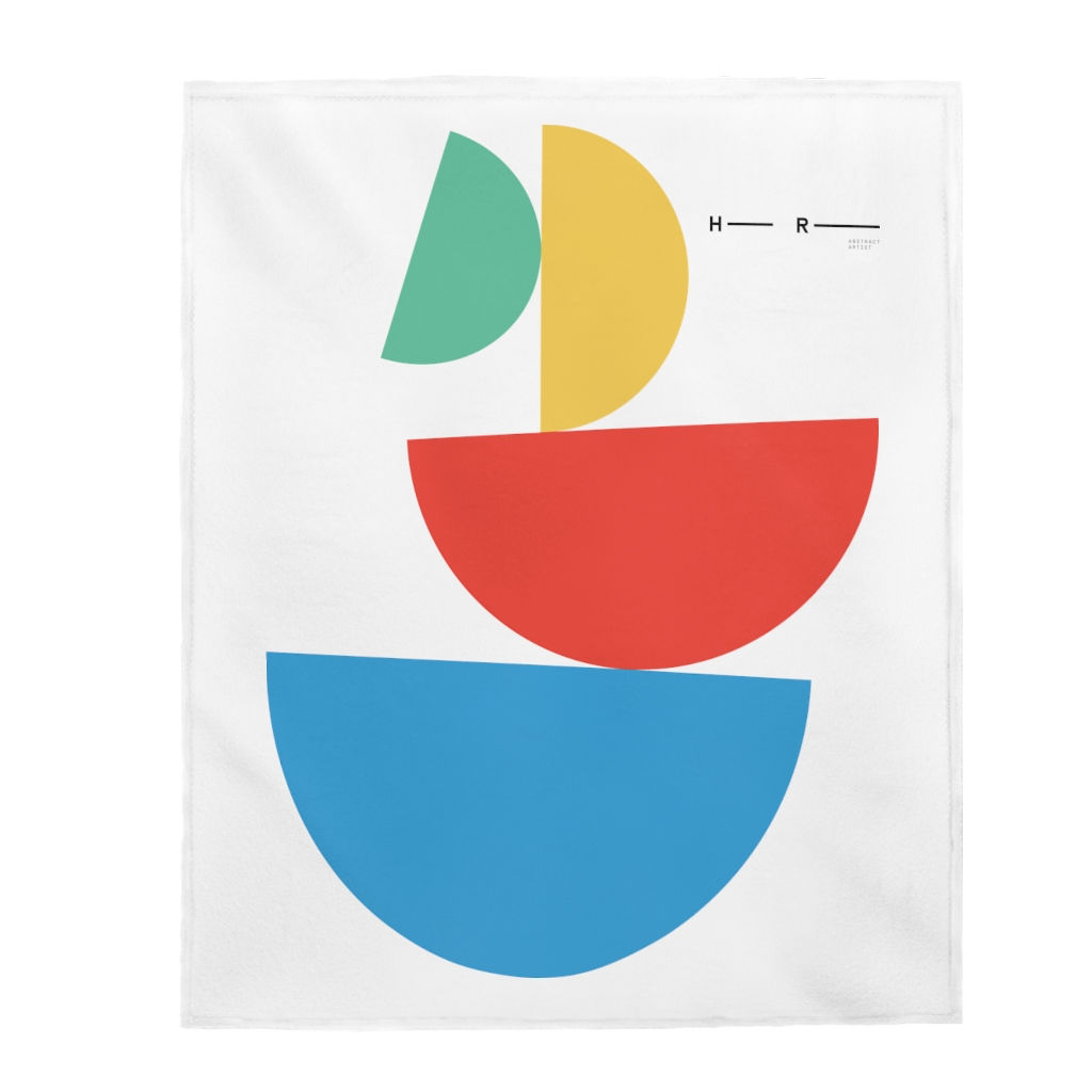 Velveteen Plush Blanket Circus