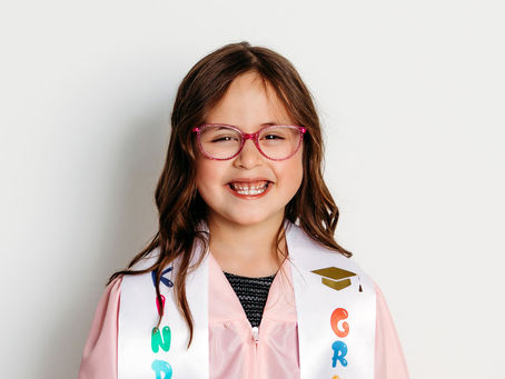 Izzy Kindergarten Grad