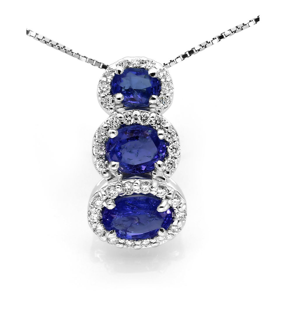 Miniatura: COLLANA CON SMERALDI CT. 0.91
