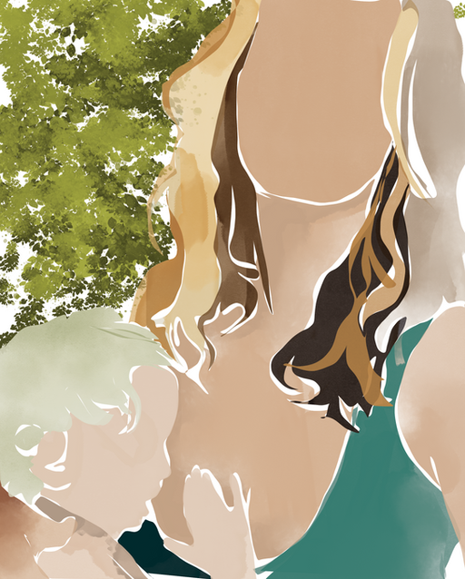 Mama, digital drawing