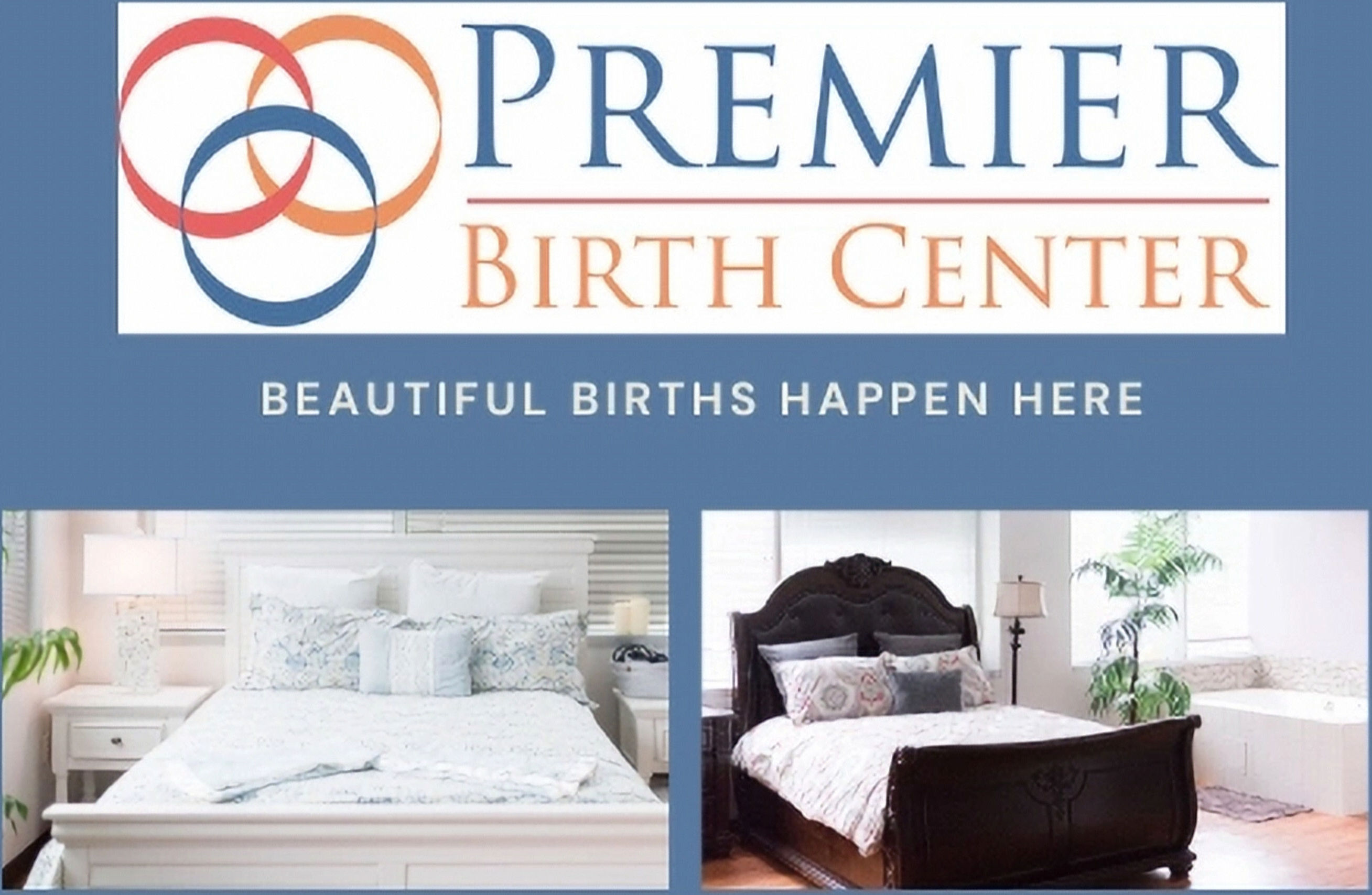 Logo with birth rooms