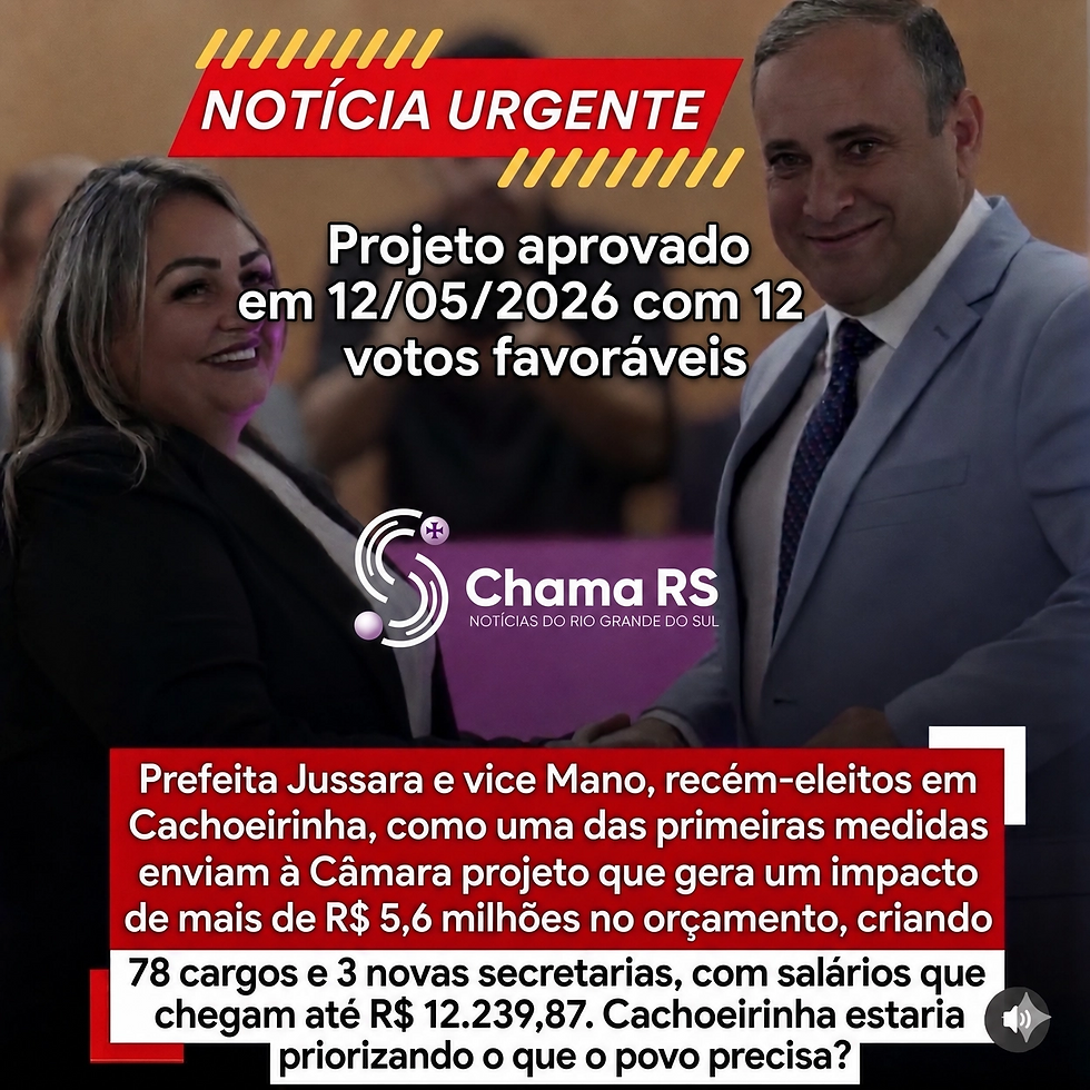 78 cargos e três novas secretarias