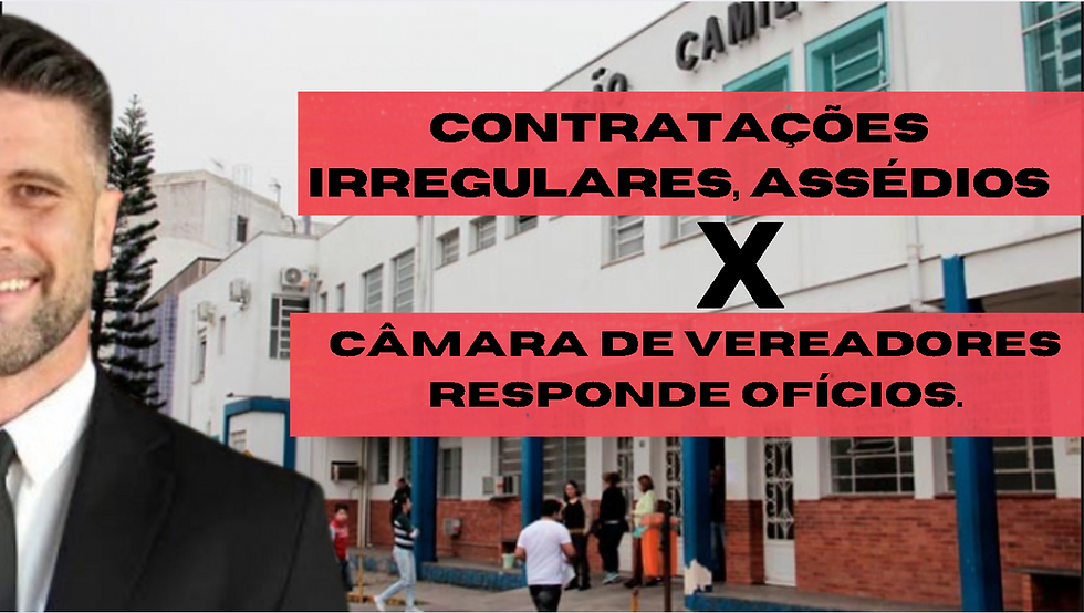 Enfermeiros do Hospital São Camilo denunciam irregularidades em reunião com o SERGS, enquanto Câmara de Esteio se manifesta sobre ofícios encaminhados.